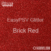 Siser EasyPSV Glitter - Brick Red (05) - 12" x 12" Sheet