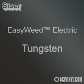 12" x 15" Sheet Siser EasyWeed Electric HTV - Tungsten