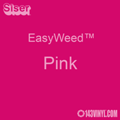 EasyWeed HTV: 12" x 24" - Pink
