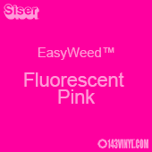 EasyWeed HTV: 12" x 5 Foot - Fluorescent Pink