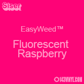 EasyWeed HTV: 12" x 5 Foot - Fluorescent Raspberry