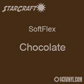12" x 24" Sheet -StarCraft SoftFlex HTV - Chocolate