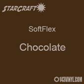 12" x 12" Sheet - StarCraft SoftFlex HTV - Chocolate