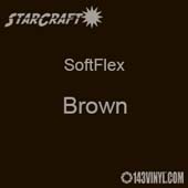12" x 5 Yard Roll - StarCraft SoftFlex HTV - Brown