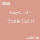 EasyWeed HTV: 12" x 15" - Rose Gold