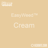 EasyWeed HTV: 12" x 5 Foot - Cream