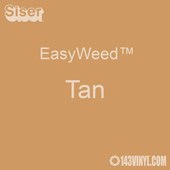 EasyWeed HTV: 12" x 5 Foot - Tan