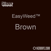 EasyWeed HTV: 12" x 15" - Brown