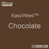 EasyWeed HTV: 12" x 12" - Chocolate