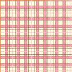 Printed Pattern Vinyl - Glossy - Pink and Brown Plaid 12" x 12" Sheet