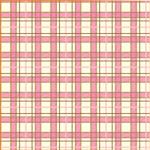 Printed Pattern Vinyl - Glossy - Pink and Brown Plaid 12" x 12" Sheet