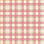 Printed Pattern Vinyl - Glossy - Pink and Brown Plaid 12" x 24" Sheet