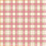 Printed Pattern Vinyl - Glossy - Pink and Brown Plaid 12" x 24" Sheet