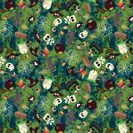 Printed Pattern Vinyl - Glossy - Creepy Creatures 12" x 12" Sheet