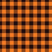 Printed HTV Orange Buffalo Plaid Print 12" x 15" Sheet 