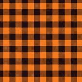 Printed HTV Orange Buffalo Plaid Print 12" x 15" Sheet 