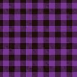 Printed Pattern Vinyl - Glossy - Purple Buffalo Plaid 12" x 24" Sheet