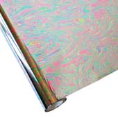25 Foot Roll of 12" StarCraft Electra Foil - Oil Slick