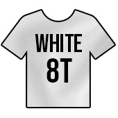Hotteez Toddler Shirt - White - 8T
