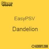Siser EasyPSV - Dandelion (06) - 12" x 24" Sheet