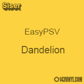 Siser EasyPSV - Dandelion (06) - 12" x 12" Sheet