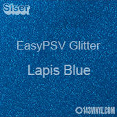 Siser EasyPSV Glitter - Lapis Blue (61) - 12" x 12" Sheet