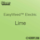 12" x 15" Sheet Siser EasyWeed Electric HTV - Lime