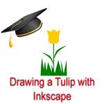 How to draw a tulip with Inkscape