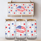 Press Ready UV DTF Decal - 16oz Wrap - American Kiss