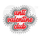 Faux Rhinestone - Anti Valentine Club