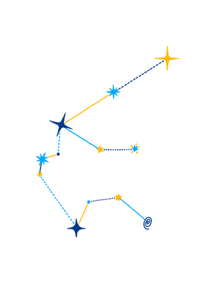 Sketched Constellation - Aquarius