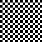 Printed Pattern Vinyl - Glossy - Checkered Flag 12" x 24" Sheet