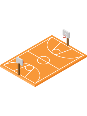 Basketball Court 3D
