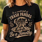 Press Ready Transfer - In a World Full of Trash Pandas Be a Jimothy - Adult