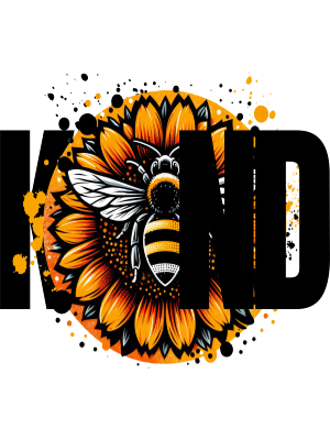 Bee Kind - Paint Splatter - 143
