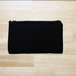 Small Zipper Pouch - Black