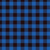 Printed HTV Blue and Black Buffalo Plaid Print 12" x 15" Sheet