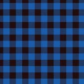 Printed HTV Blue and Black Buffalo Plaid Print 12" x 15" Sheet