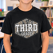 Press Ready Tranfser - Third Grade - Camo