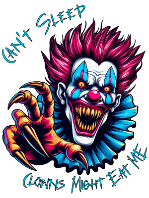 Can't Sleep Clowns Might Eat Me - 143