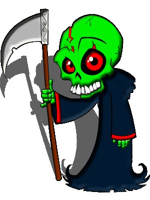 Zombie Grim Reaper