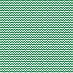Printed Pattern Vinyl - Green and White Chevron 12" x 24" Sheet