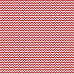 Printed Pattern Vinyl - Glossy - Red and White Chevron 12" x 24" Sheet