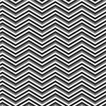 Printed Pattern Vinyl - Glossy - Black White Grey Chevron 12" x 24" Sheet