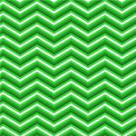 Printed Pattern Vinyl - Glossy - Greens Chevron 12" x 24" Sheet