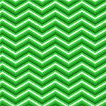Printed Pattern Vinyl - Glossy - Greens Chevron 12" x 24" Sheet