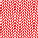 Printed Pattern Vinyl - Glossy - Reds Chevron 12" x 24" Sheet