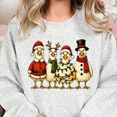 Press Ready Transfer - Christmas Geese - Adult