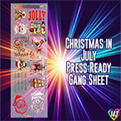 Pre-Made DTF Gang Sheet - Christmas in July