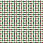Printed Pattern Vinyl - Glossy - Christmas Argyle 12" x 24" Sheet